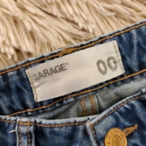 Garage brand distressed boyfriend jeans size 00 - Picture 2 of 8